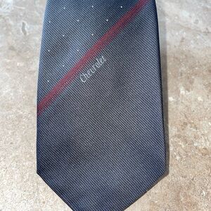 Black and Red Men's Tie